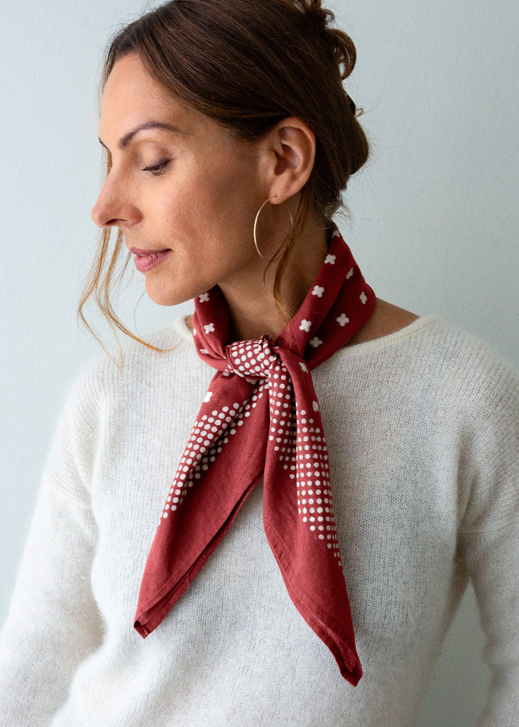 Burgundy Bandana