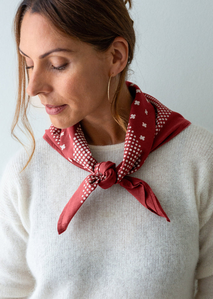 Burgundy Bandana