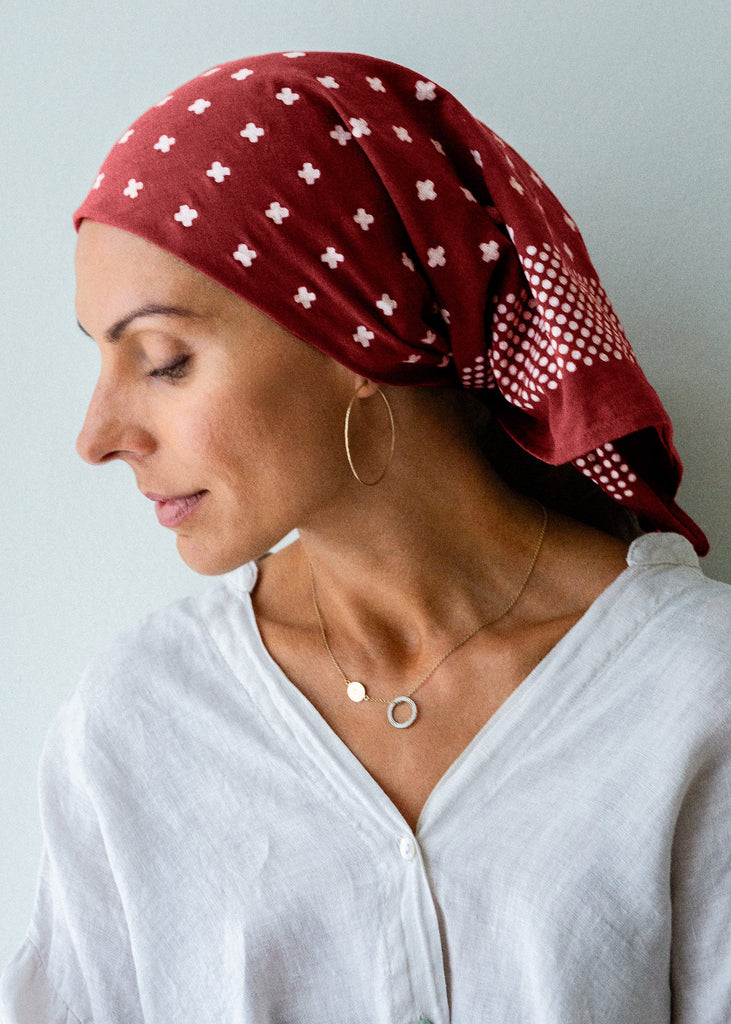 Burgundy Bandana