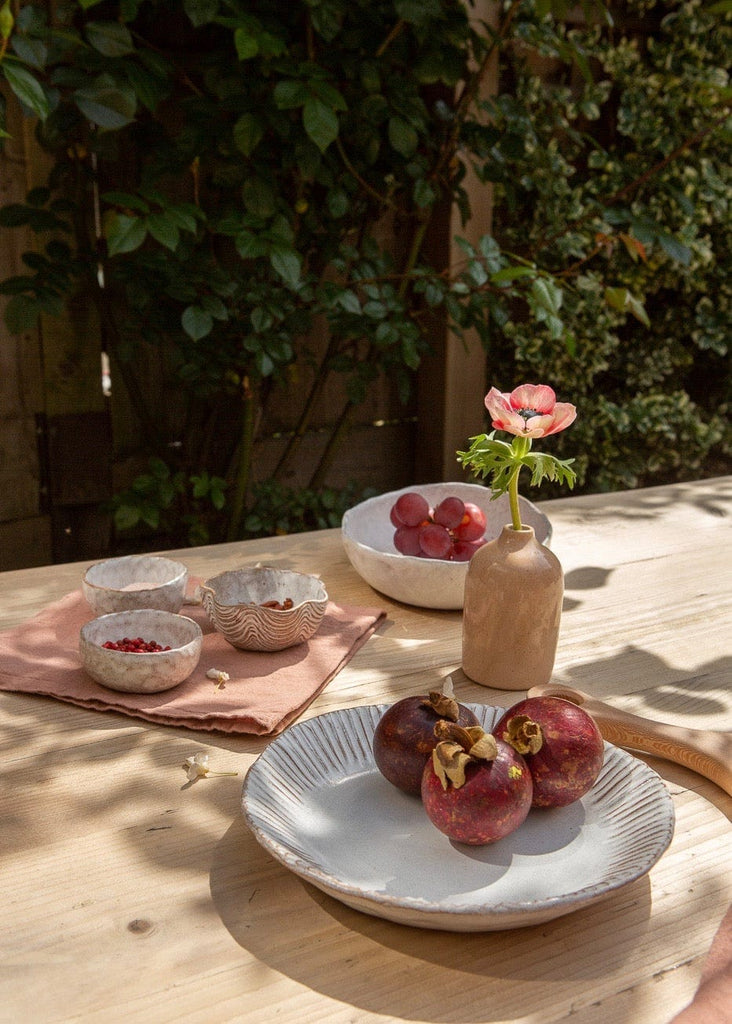 Artisan Fluted Plate