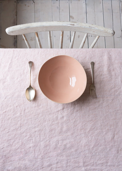 blossom pink soup bowl