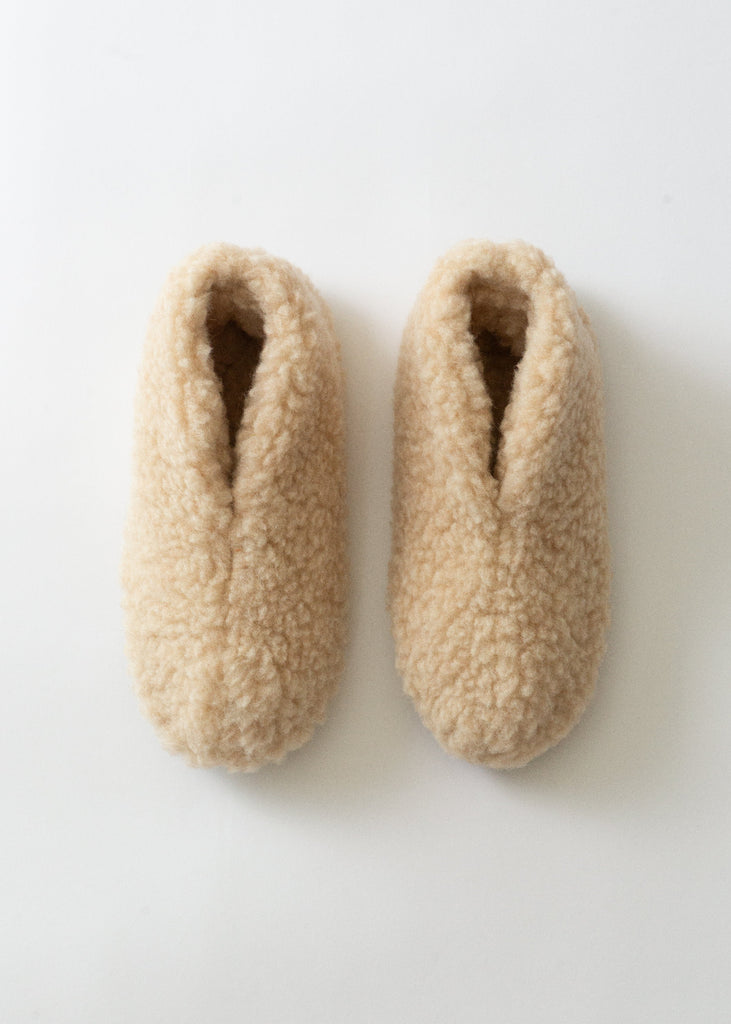 Merino moccasin slippers