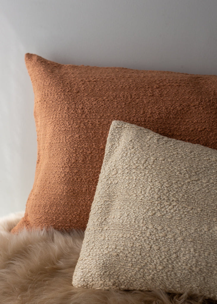 beige large rectangle cushion