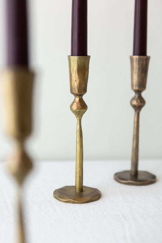 brass candle holder
