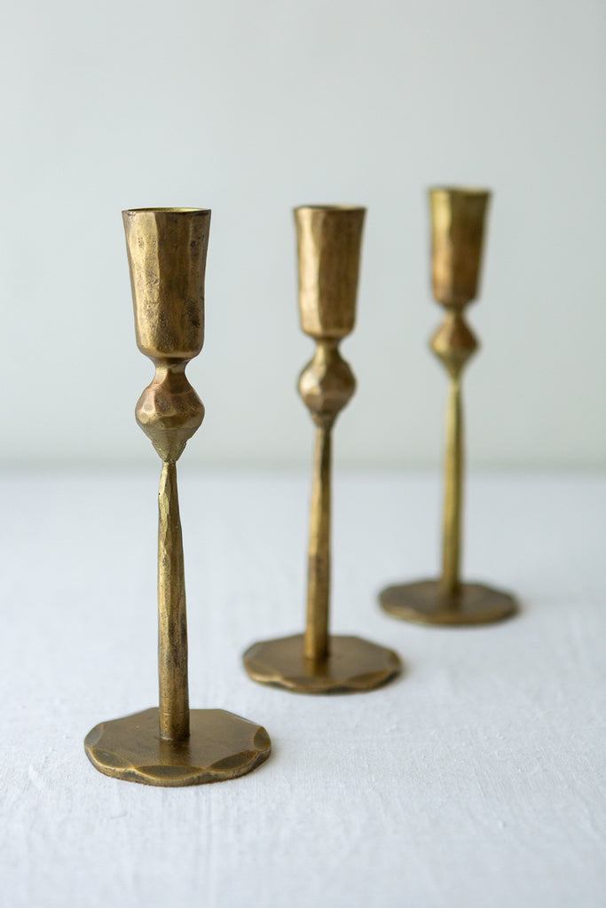 brass candle holder