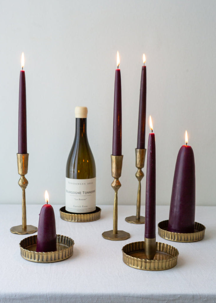 brass candle holder