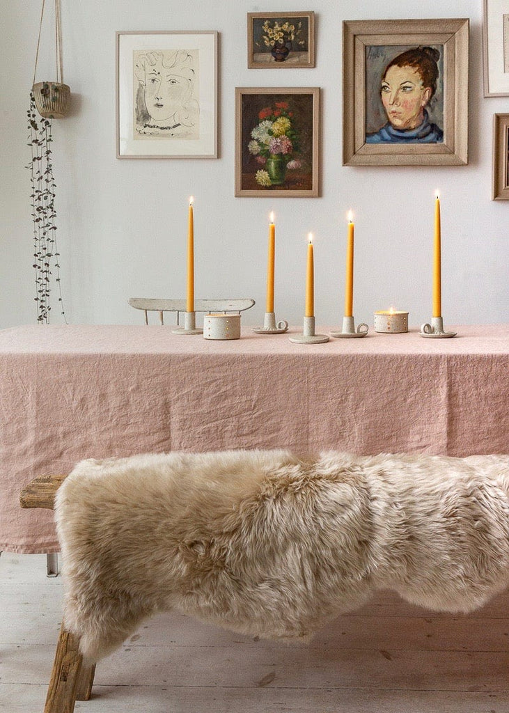 natural sheepskin rug