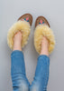Children's Sheepskin Moccasin Slippers, Midnight Navy Blue - The Small Home - UK - Warm & cosy fur slippers, for boys & girls