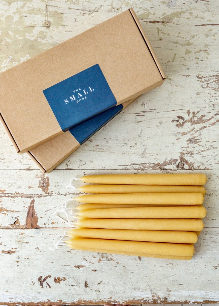 Standard Dinner – Pairs of 100% Pure Beeswax Candles - The Small Home