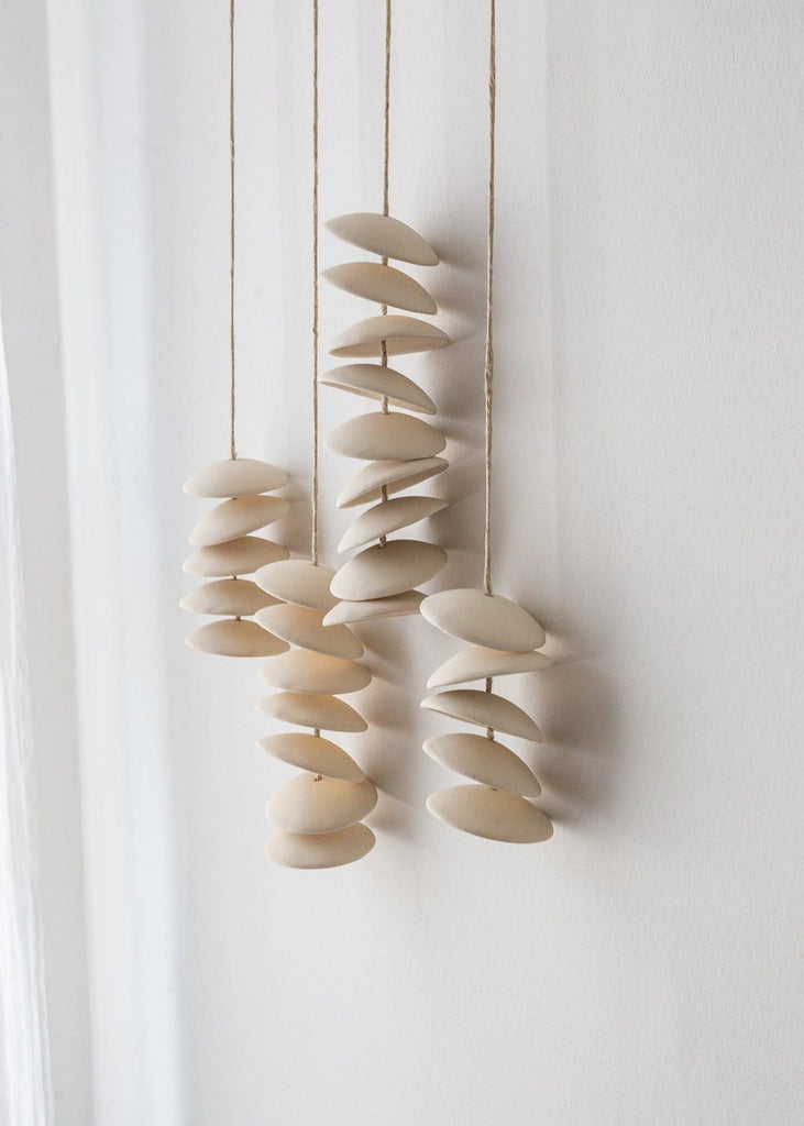 Stoneware Moon Chimes - The Small Home