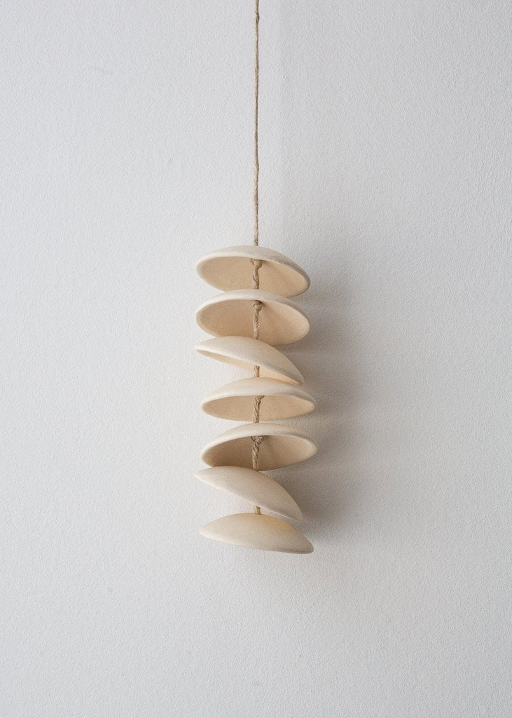 Stoneware Moon Chimes - The Small Home