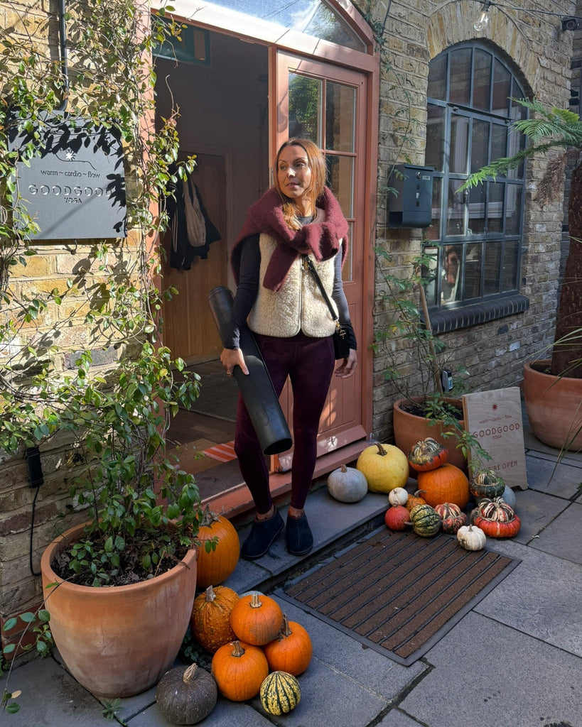 5 Gilet's Styled 5 Ways – Day 3 – Off to Yoga