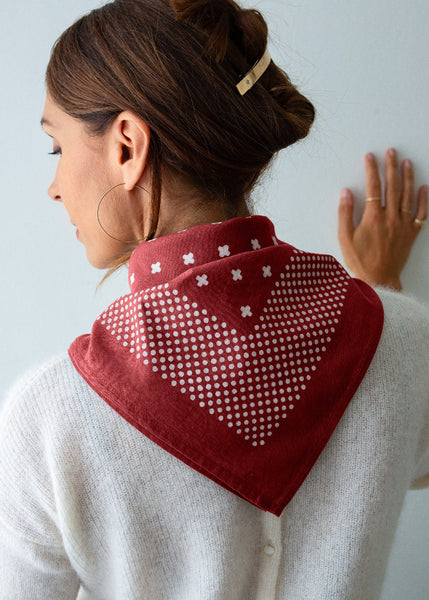 Burgundy Bandana