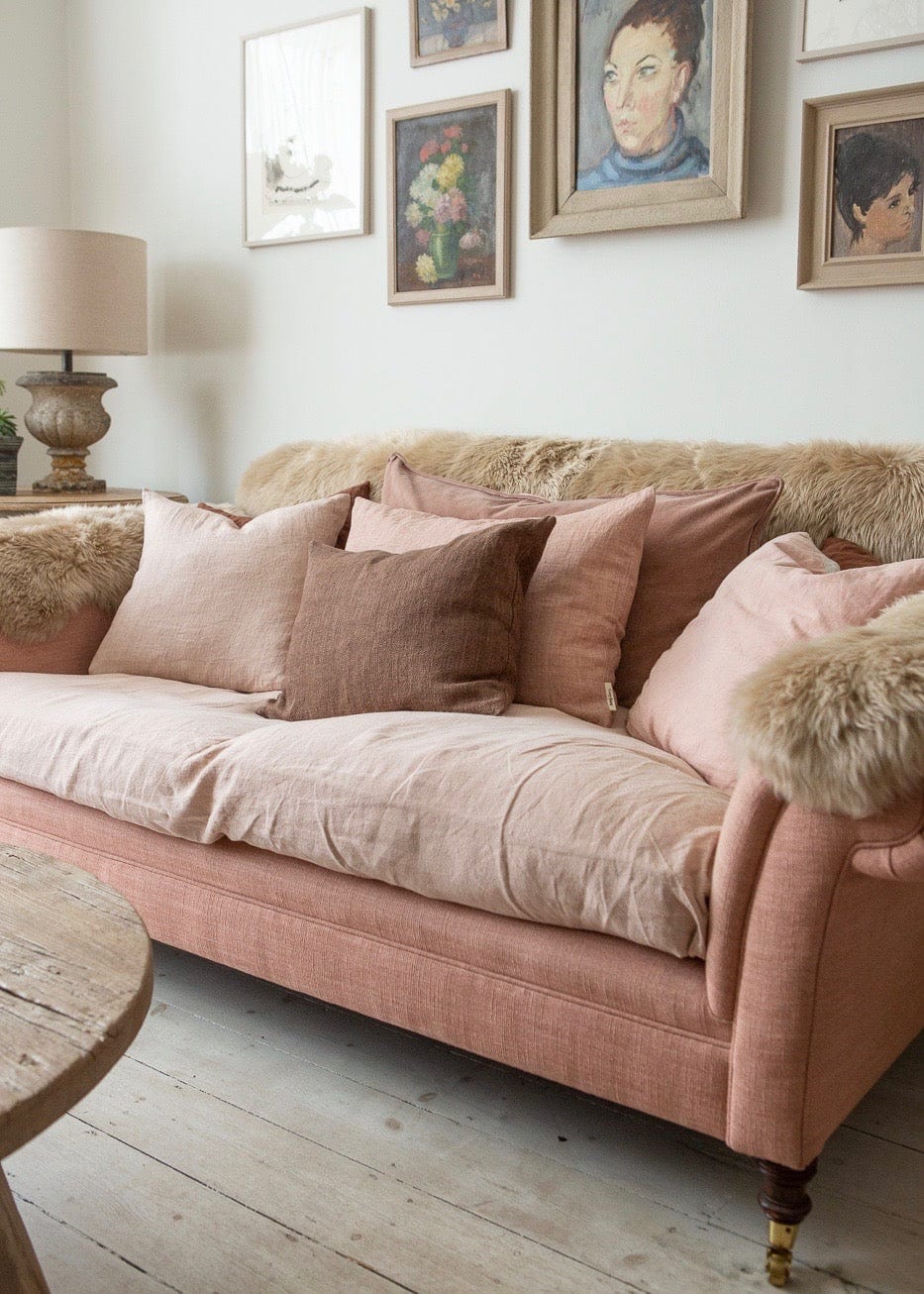 double sized sheepskin rug 