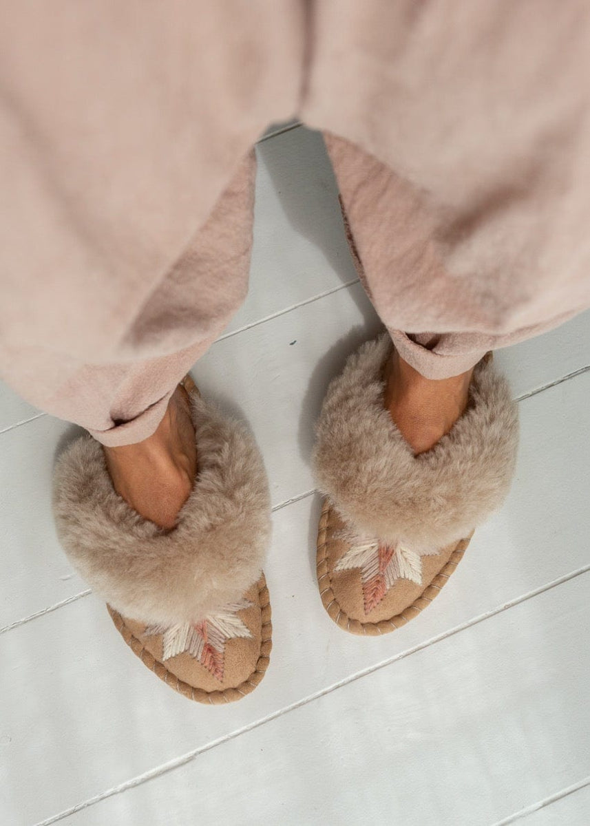 sheepskin mules