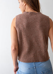 Knitted Tank Top – Hazelnut