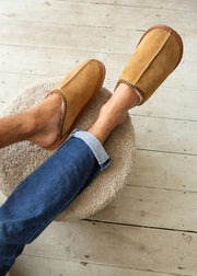 Men's Sheepskin Slipper Mules - Otto
