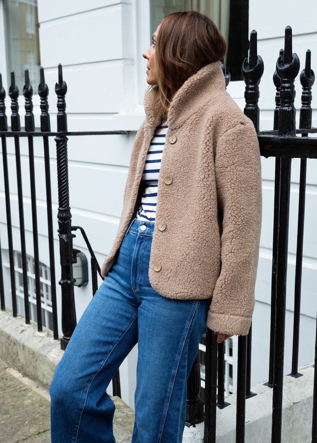 Merino Wool Funnel Jacket