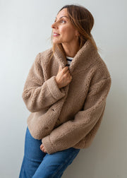 Merino Wool Funnel Jacket