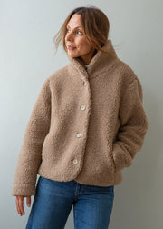 Merino Wool Funnel Jacket