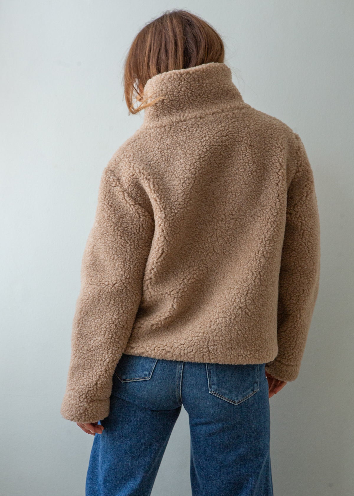 Merino Wool Funnel Jacket