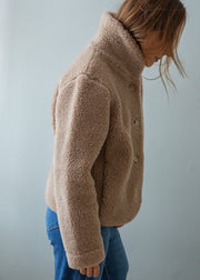 Merino Wool Funnel Jacket