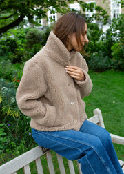 Merino Wool Funnel Jacket
