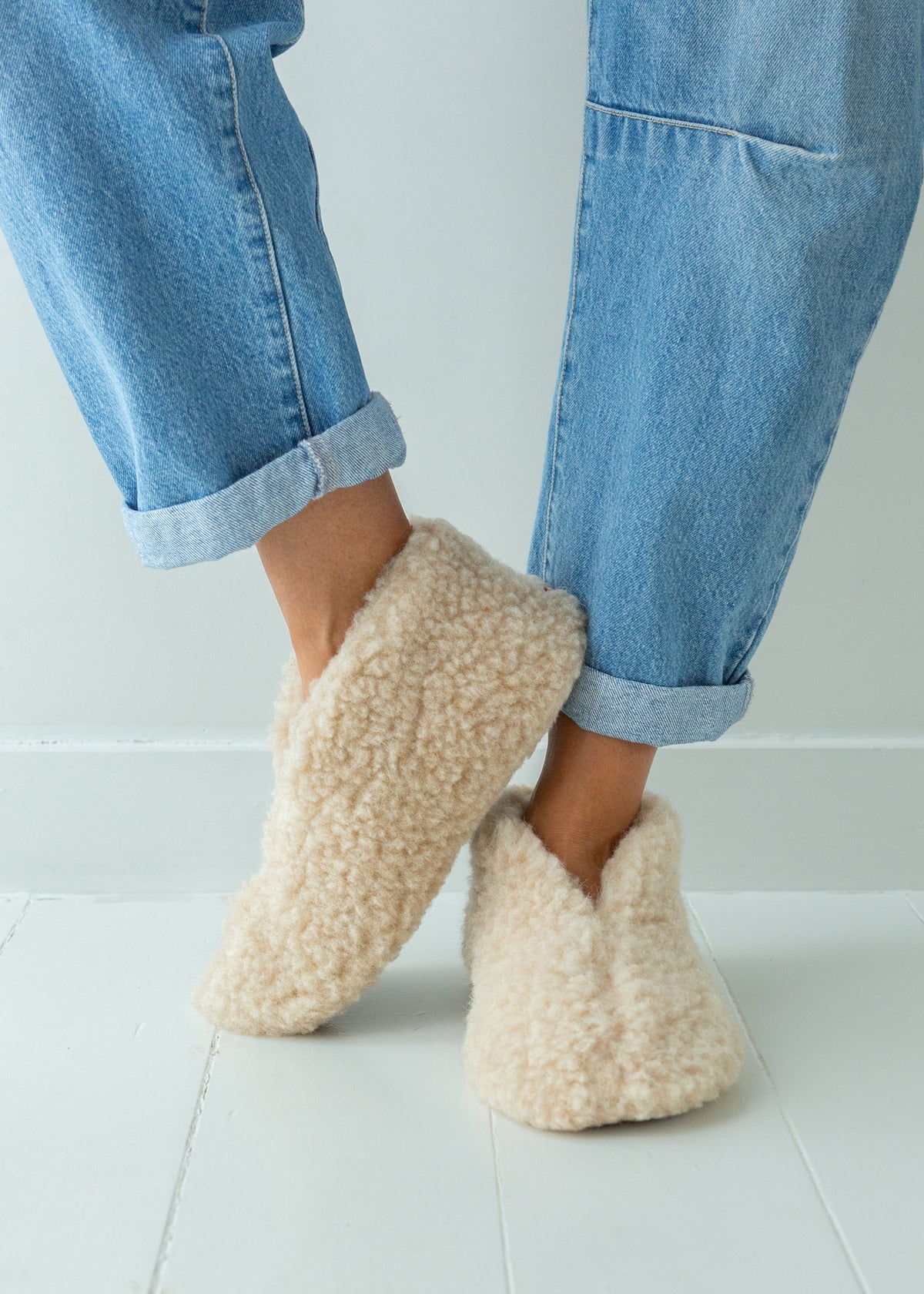 Sana Merino Slipper Boots