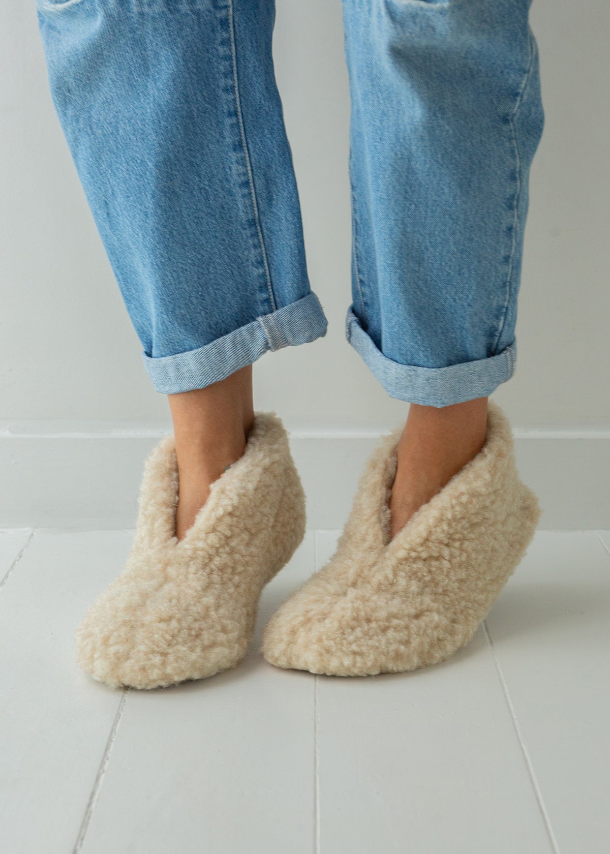 Sana Merino Slipper Boots