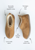 Hard soled slipper boots