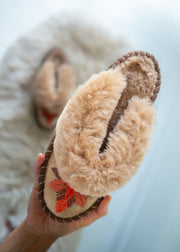 Women's Sheepskin Slipper Mules – Sedona