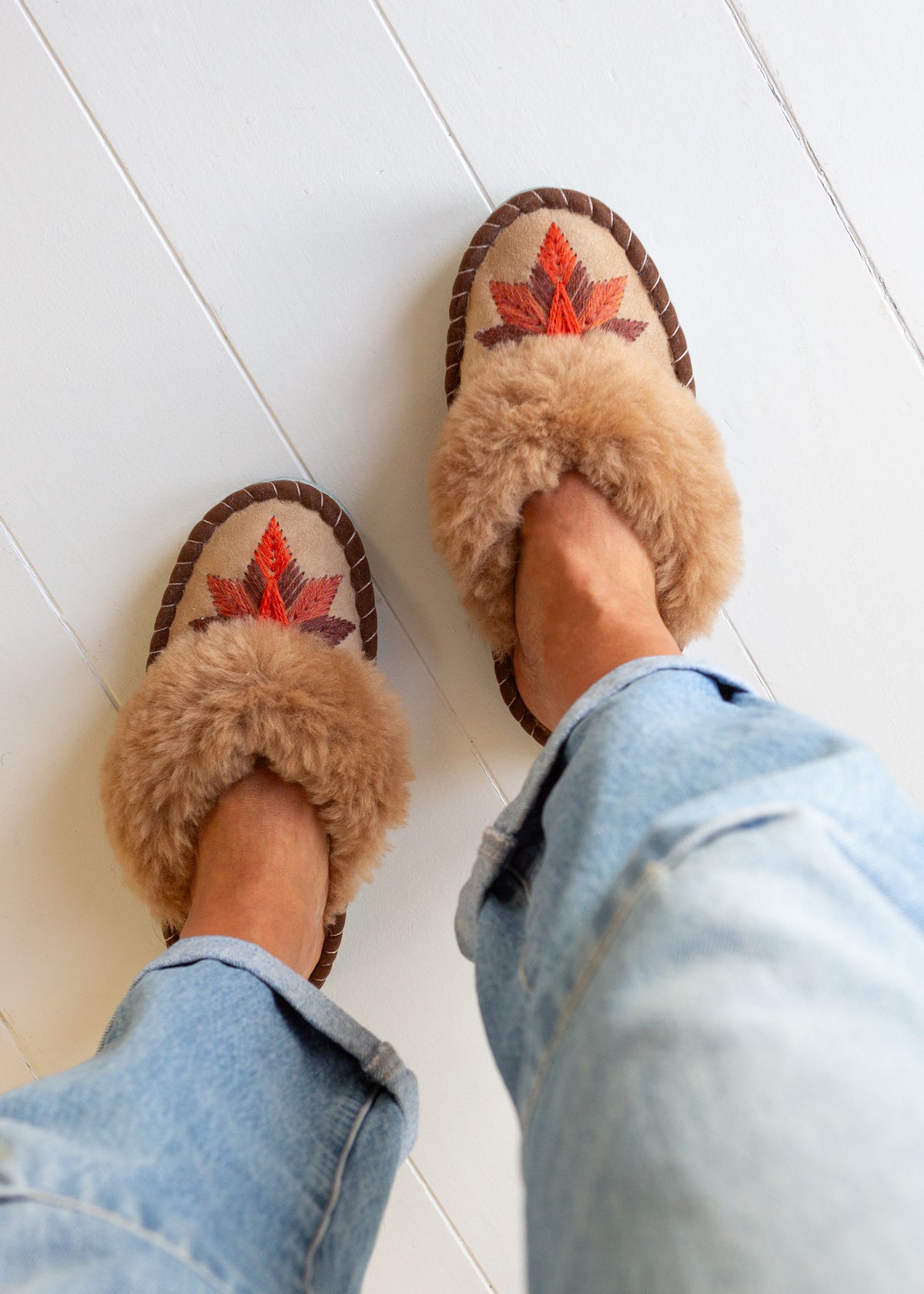 Women's Sheepskin Slipper Mules – Sedona