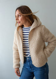 Merino Slim Hooded Jacket