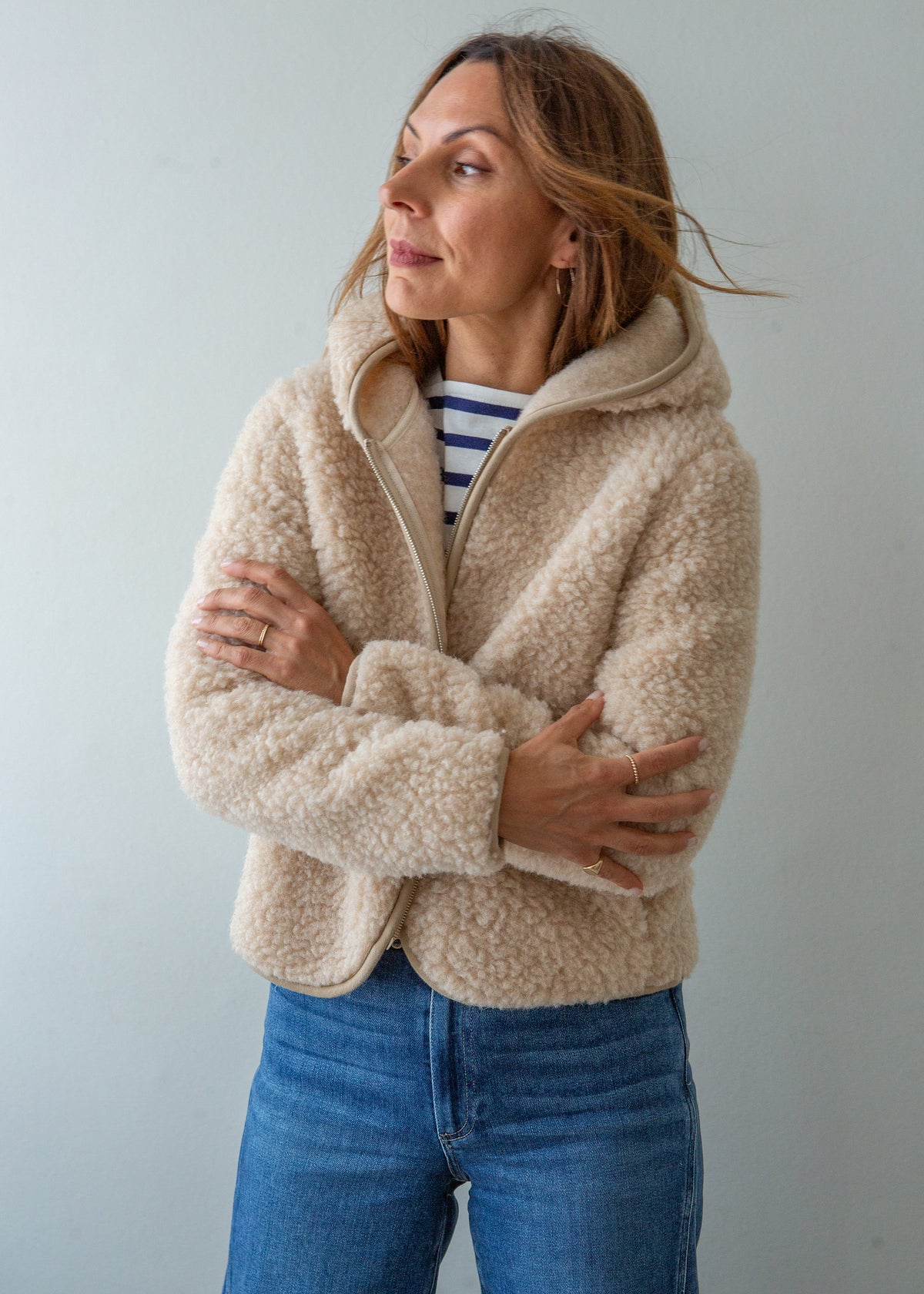 Merino Slim Hooded Jacket