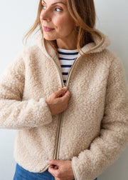 Merino Slim Hooded Jacket