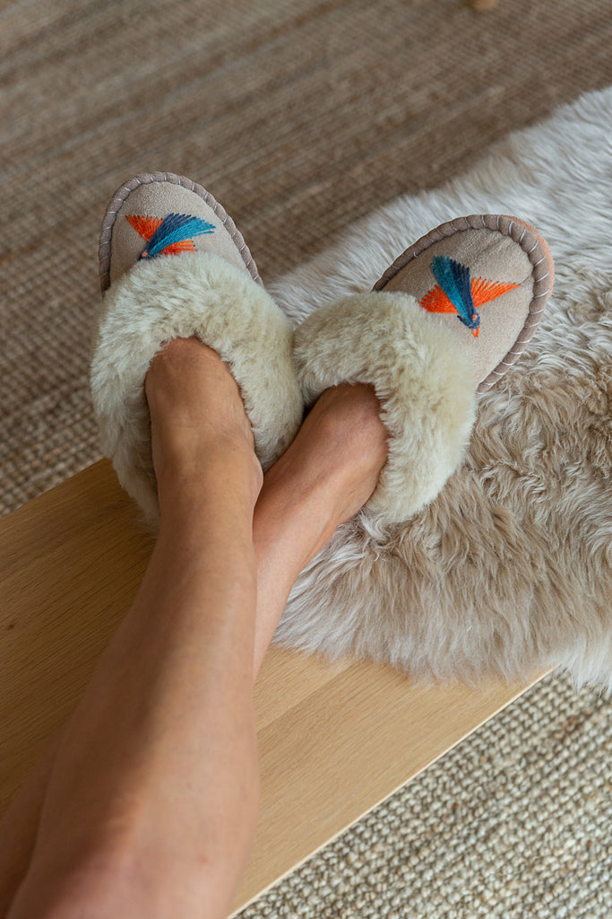 sheepskin slippers