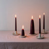 deep brown candles