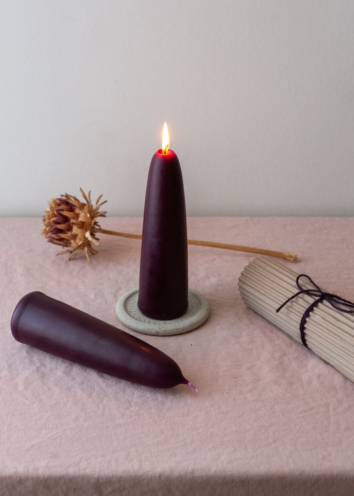 Rouge Noir Extra Large Stubby Candle