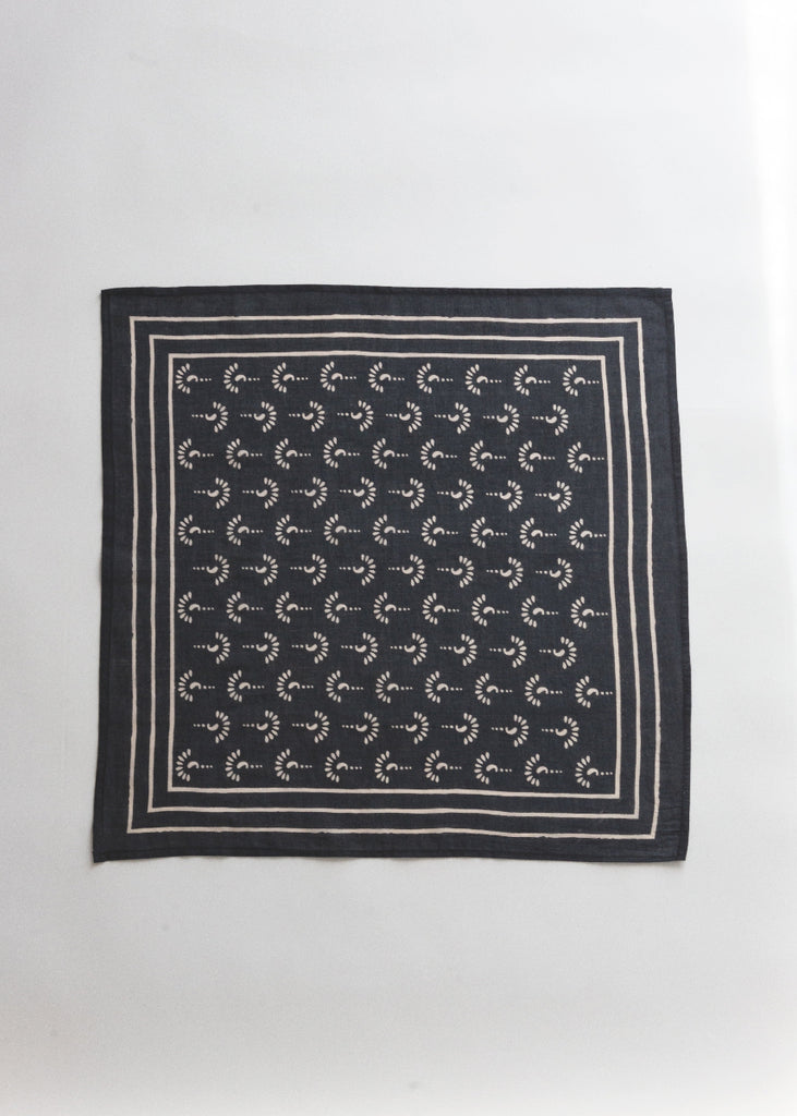 black bandana scarf