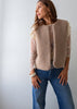 beige merino wool gilet