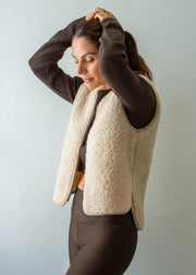 women's merino gilet