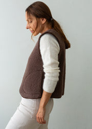 women's merino gilet