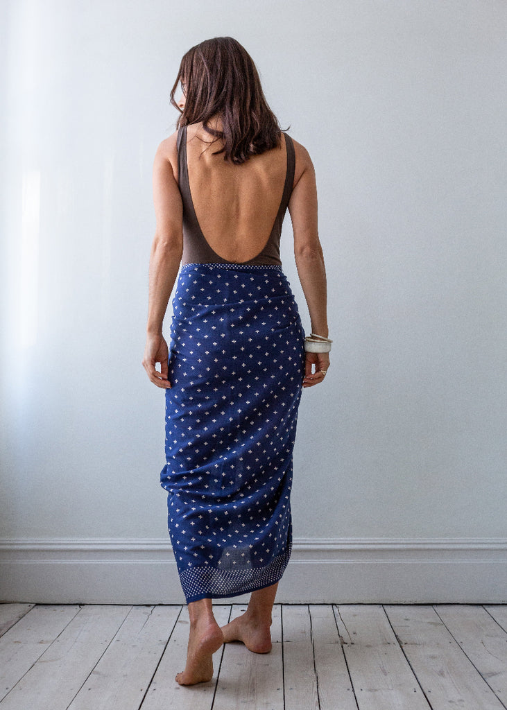 block print sarong