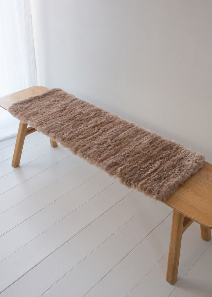 sheepskin bench seat pad