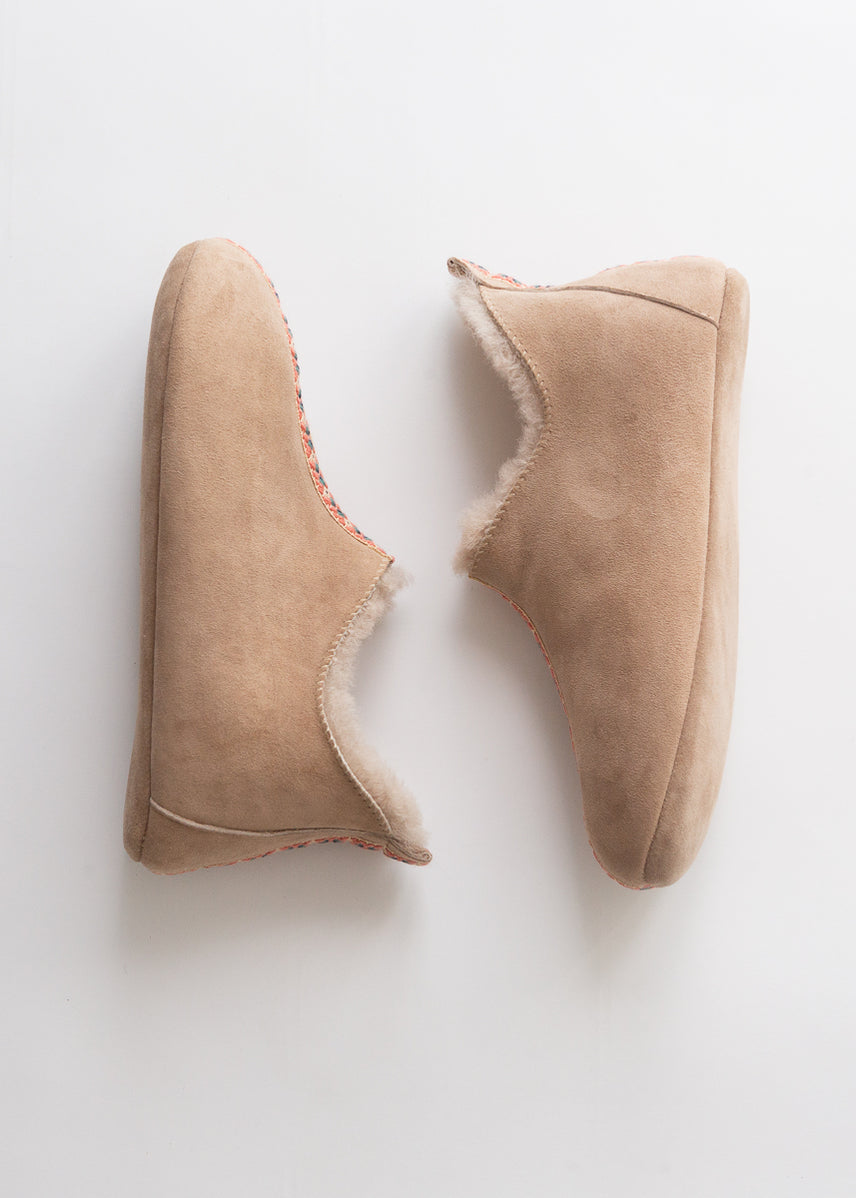Viola Sheepskin Slipper Boots – Soft-Soled Shearling Slippers - EU36 ...