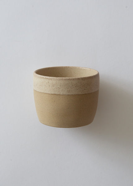 Stoneware Flat White Coffee Cup - Ivory