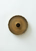 brass tray candle holder