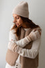 wrist warmers with pattern