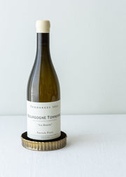 brass wine bottle coaster