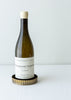 brass wine bottle coaster